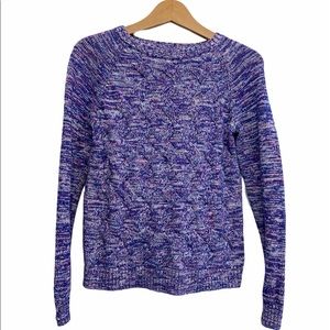 LAND’S END Cable Knit Sweater Size 10/12/Med GUC